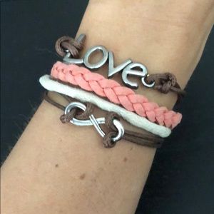 Love infinity bracelet